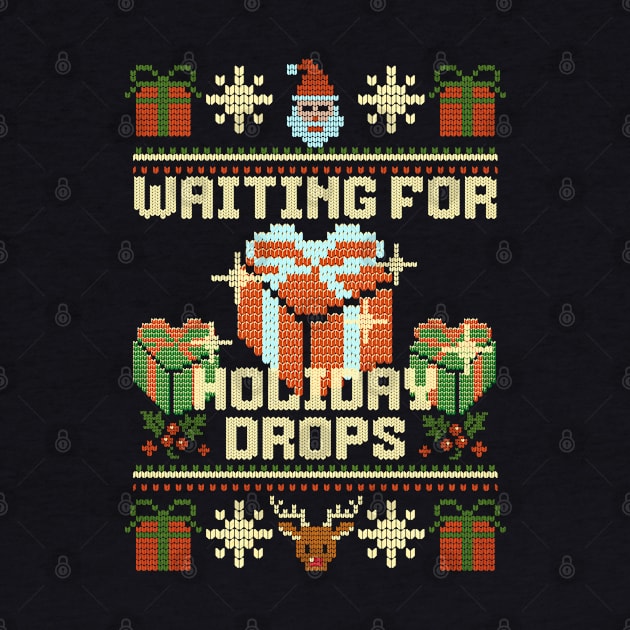 Waiting For Holiday Drops by mythikcreationz